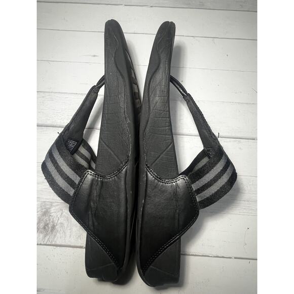 FitFlop Shoes Womens 9 Black Thong Sandals Comfort Flip Flops Style DX4-090 - Picture 5 of 7